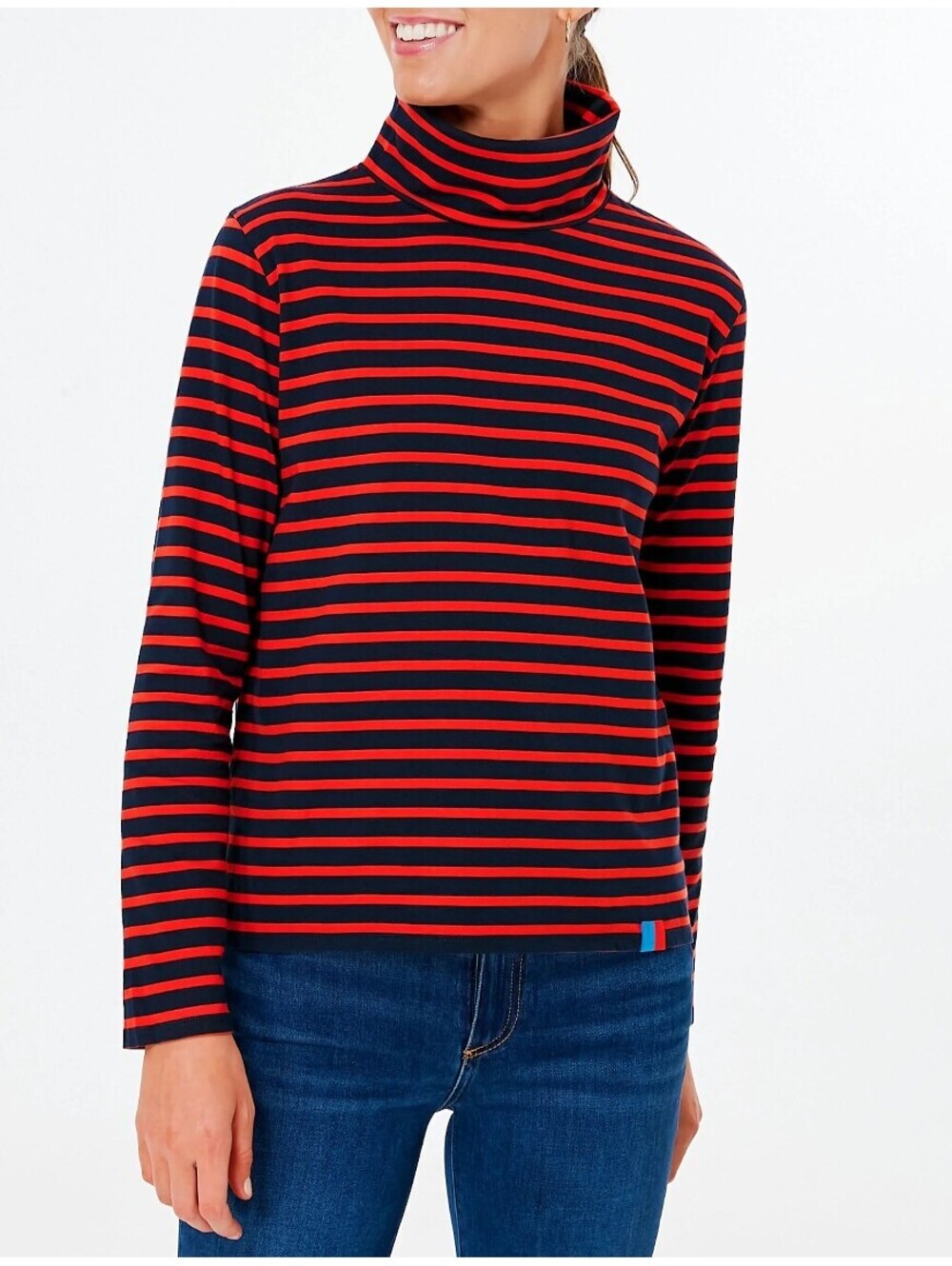 TUCKERNUCK KULE red black stripe tee sz XS